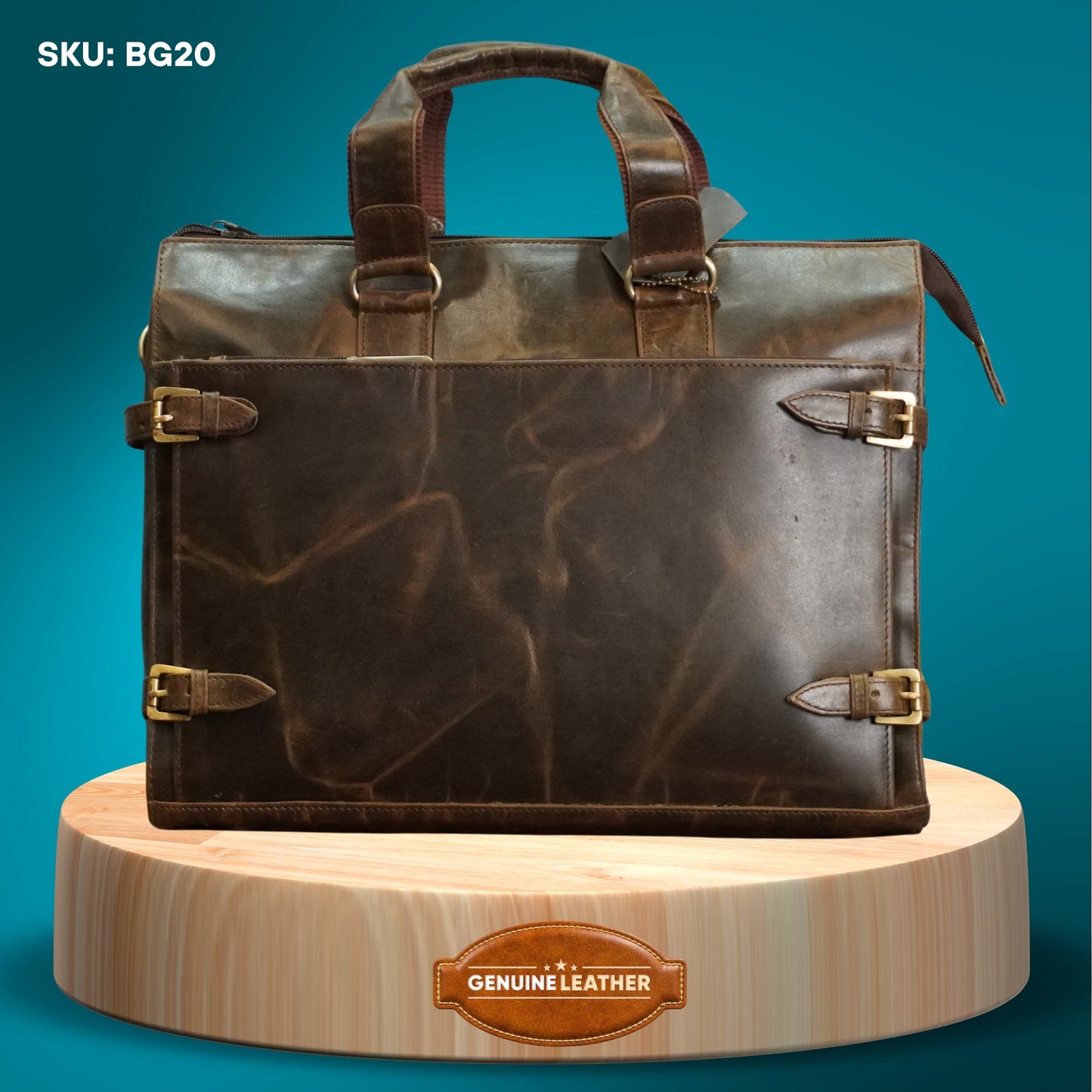 Fashius Corporate Genuine Leather Laptop Bag Wholesale  BG20