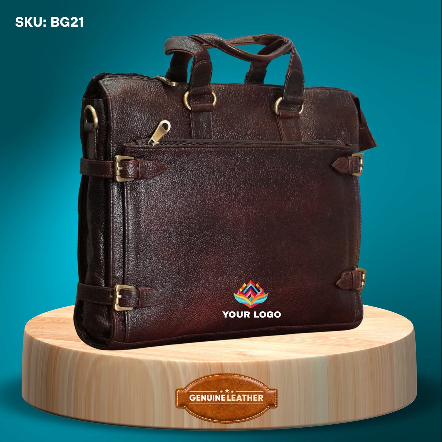 Fashius Corporate Genuine Leather Laptop Bag Wholesale  BG21