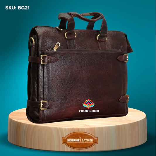 Fashius Corporate Genuine Leather Laptop Bag Wholesale  BG21