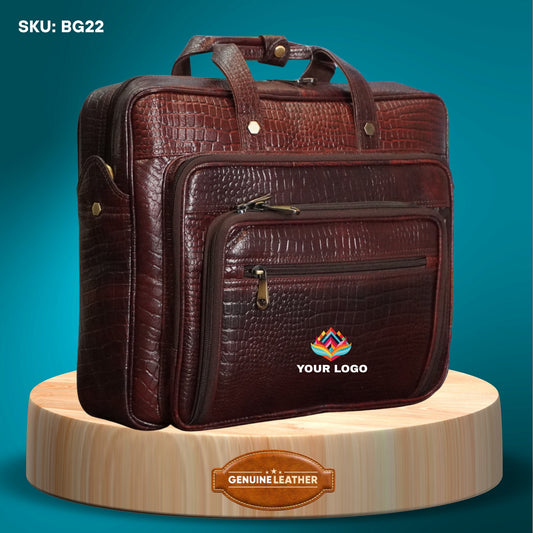 Fashius Corporate Genuine Leather Laptop Bag Wholesale  BG22