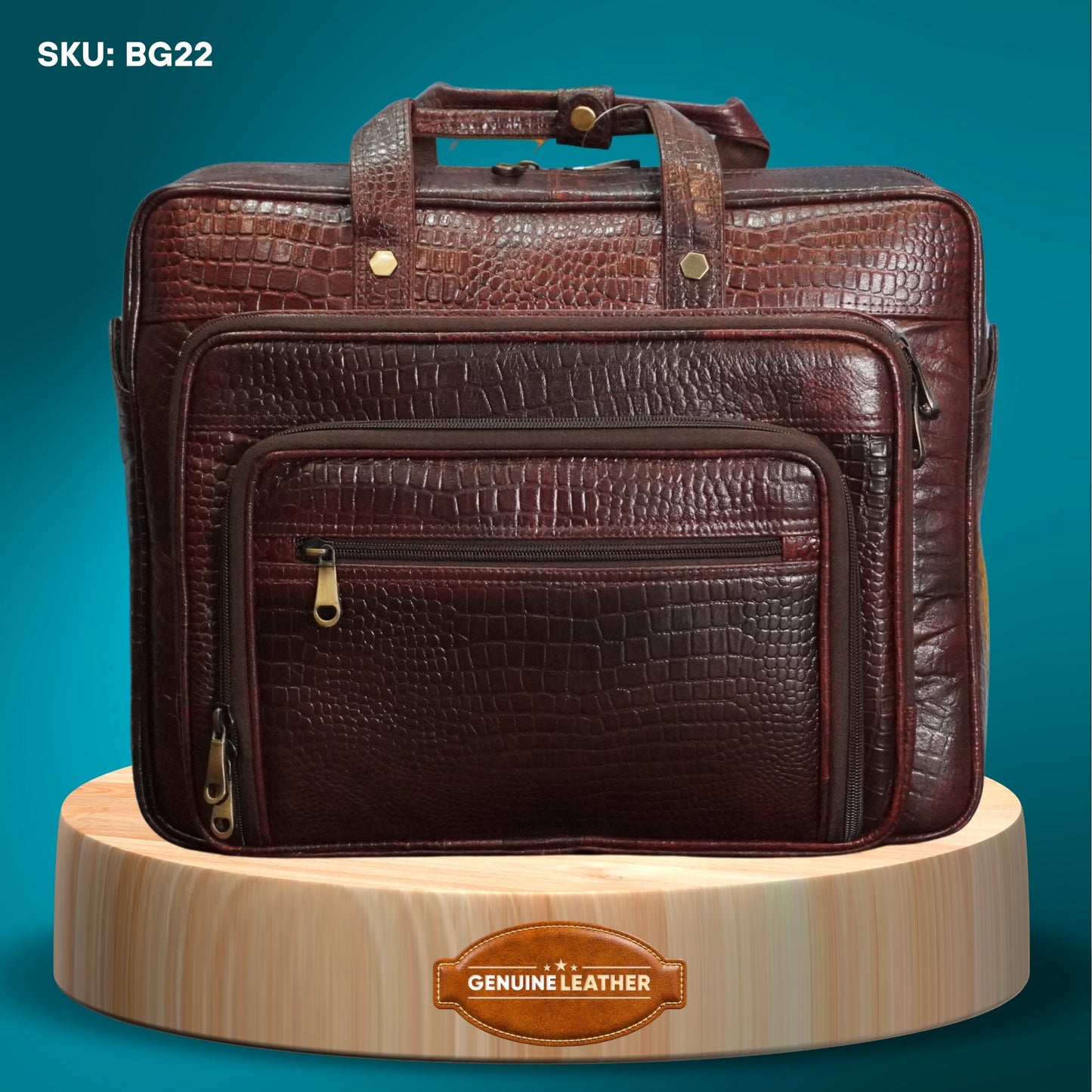 Fashius Corporate Genuine Leather Laptop Bag Wholesale  BG22