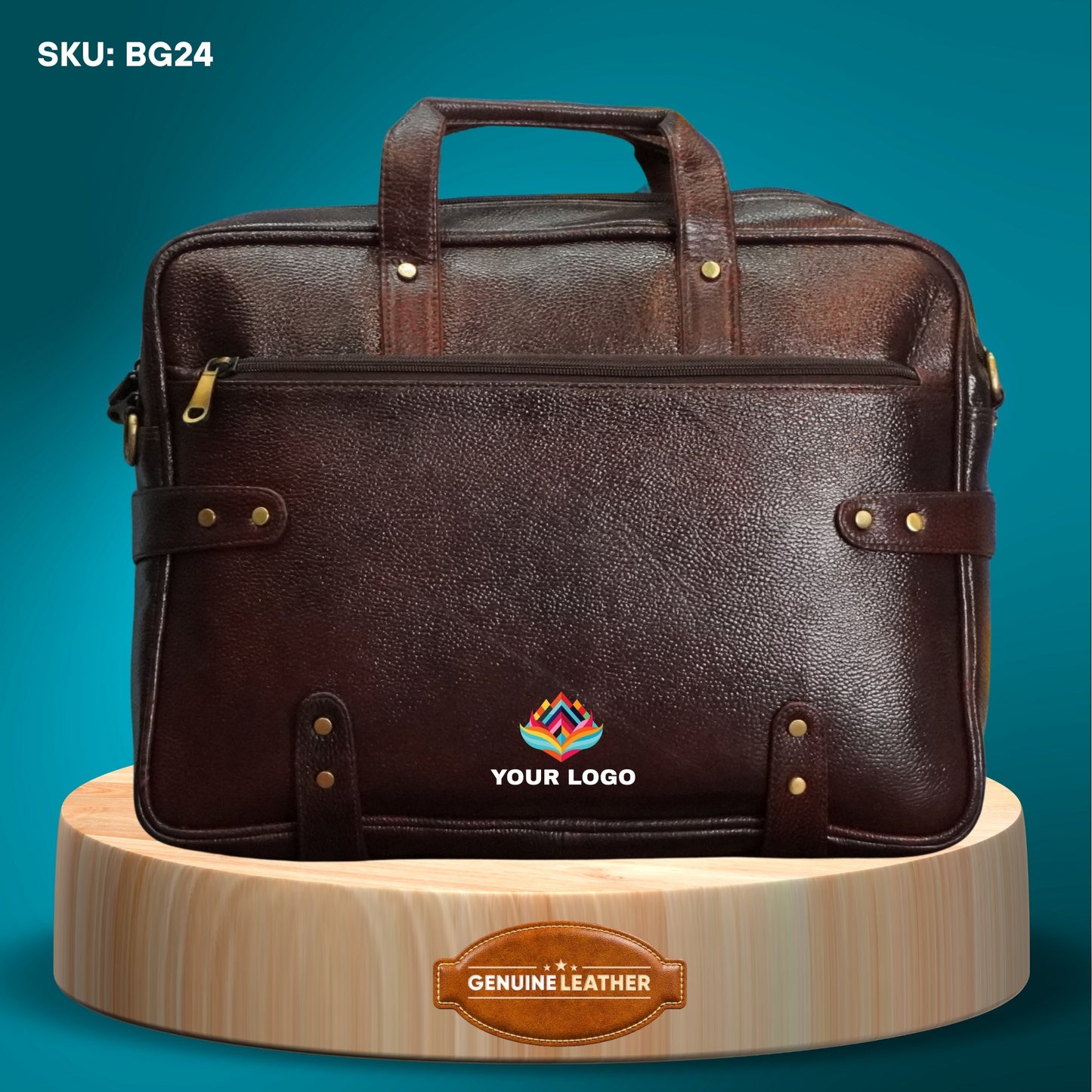 Fashius Corporate Genuine Leather Laptop Bag Wholesale  BG24