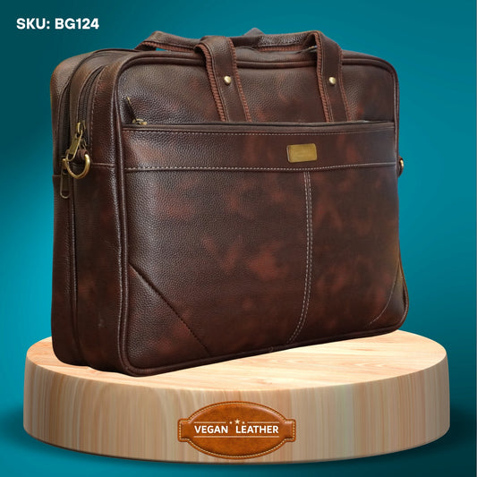 Fashius Corporate Artificial Leather Messenger Laptop Bag Wholesale  BG124