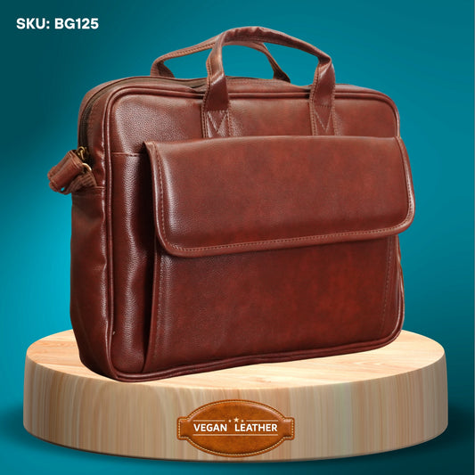Fashius Corporate Artificial Leather Messenger Laptop Bag Wholesale  BG125