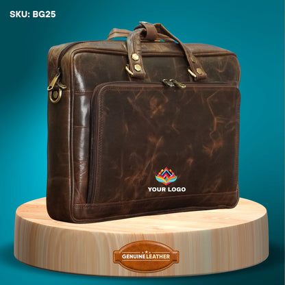 Fashius Corporate Genuine Leather Laptop Bag Wholesale  BG25