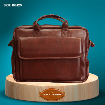 Fashius Corporate Artificial Leather Messenger Laptop Bag Wholesale  BG125