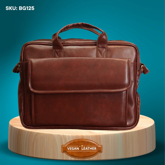 Fashius Corporate Artificial Leather Messenger Laptop Bag Wholesale  BG125
