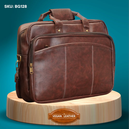 Fashius Corporate Artificial Leather Messenger Laptop Bag Wholesale  BG128