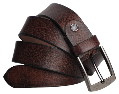 Fashius Men Brown Genuine Leather Belt