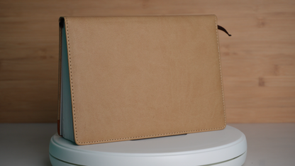 Fashius Vegan Leather Notebook Diary D3 | Customized Logo | A5, 192 Pages