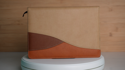 Fashius Vegan Leather Notebook Diary D3 | Customized Logo | A5, 192 Pages