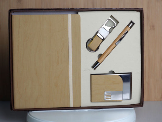 Fashius Corporate Gift Set 4 || Notebook Cardholder Keychain Pen G410