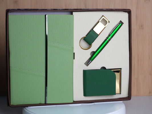 Fashius Corporate Gift Set 4 || Notebook Cardholder Keychain Pen G419