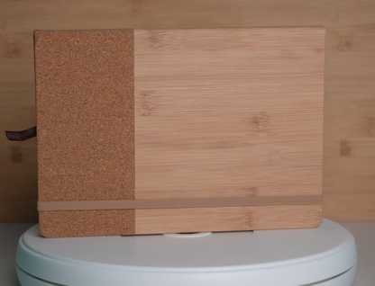 Fashius Vegan Leather Notebook Diary D1 | Customized Logo | A5, 192 Pages