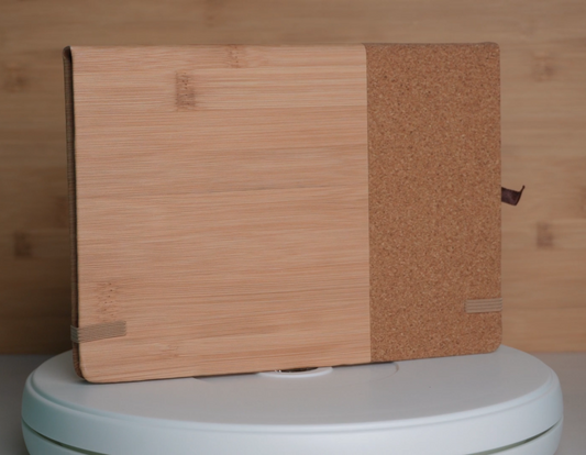 Fashius Vegan Leather Notebook Diary D1 | Customized Logo | A5, 192 Pages