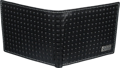 Fashius Men Black Genuine Leather Wallet