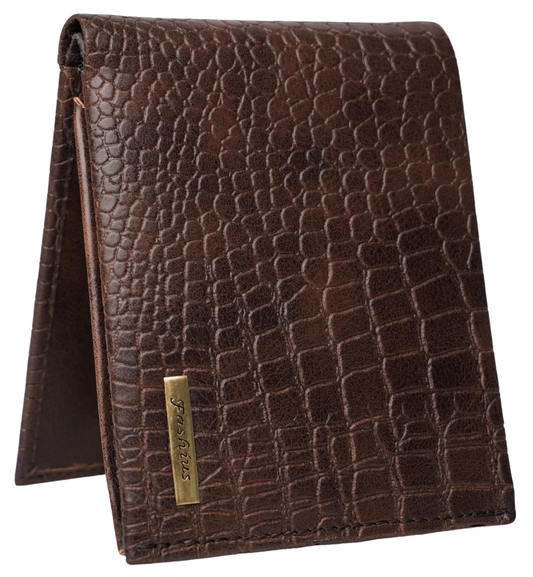Fashius Men Brown Artificial Leather Wallet (12 Card Slots)