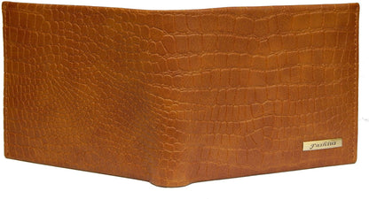 Fashius Men Tan Artificial Leather Wallet (12 Card Slots)