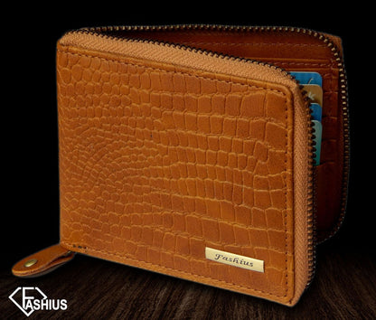 Fashius Men Tan Artificial Leather Wallet