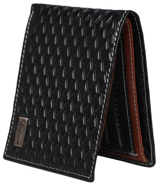 Fashius Men Black Genuine Leather Wallet